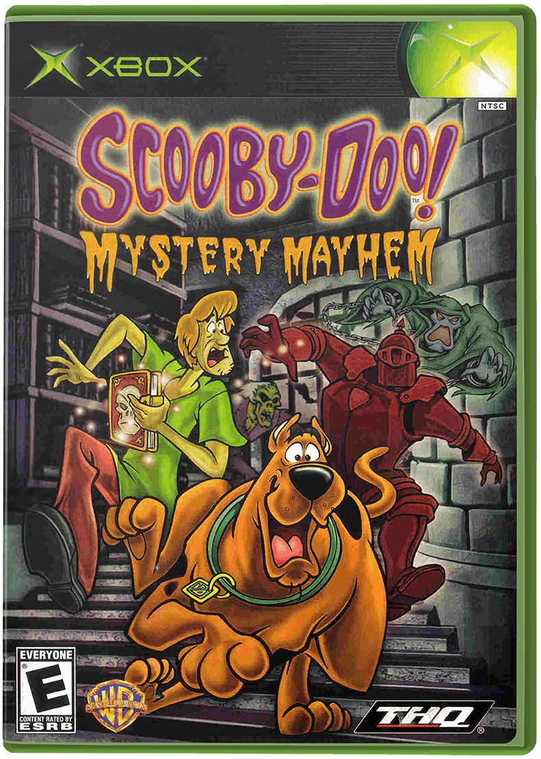 Scooby Doo Mystery Mayhem box art for Xbox